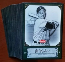 2006 Fleer Greats of the Game Baseball Legends Complete Set / You Pick the Card