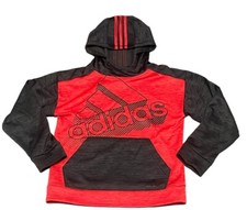 Adidas Youth Pullover Regular Fit Hoodie Size M 10/12 EXCELLENT CONDITION