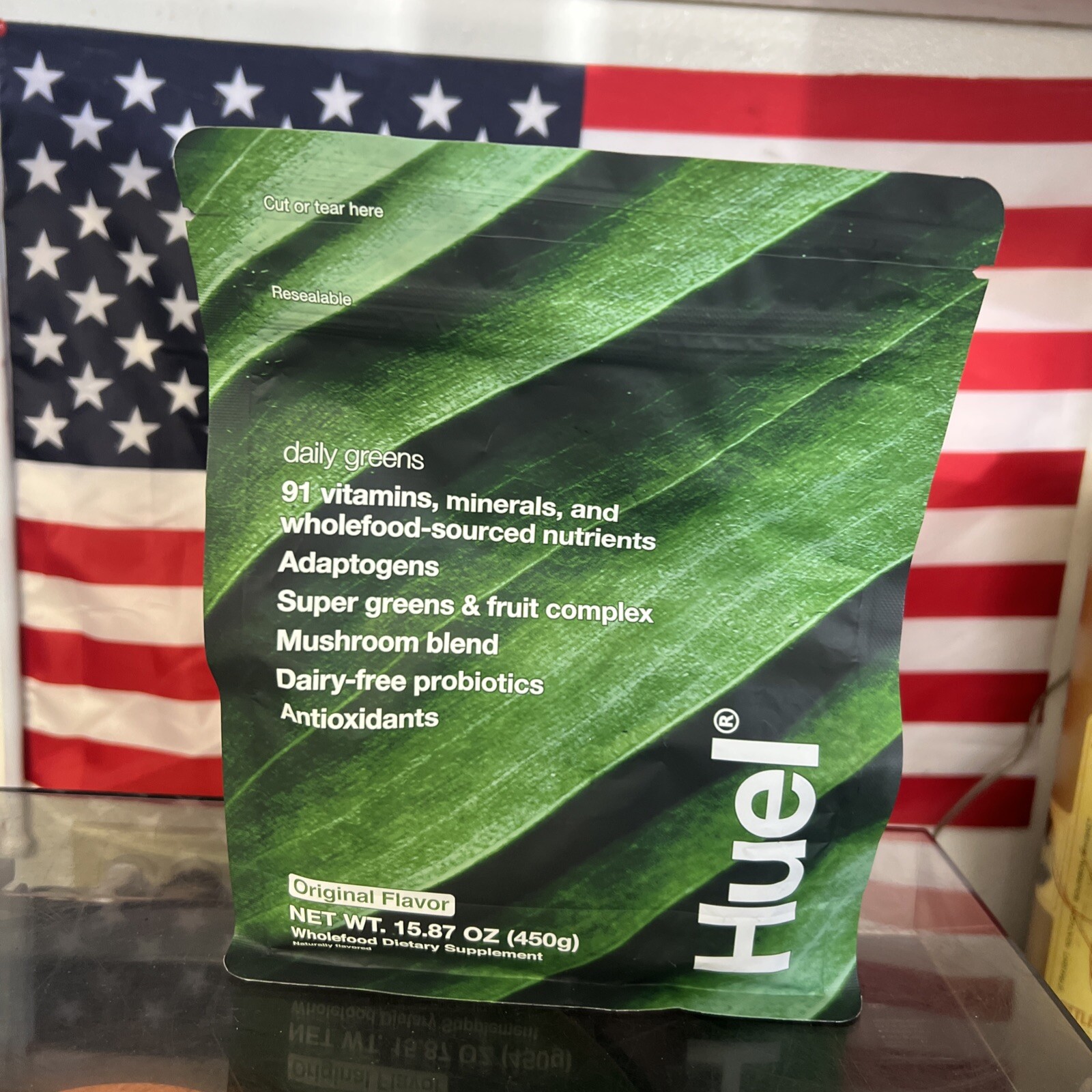 Huel Daily Greens Superfood Powder - 91 Vitamins, Minerals, Adaptogens...