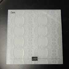 Stampin' Up! LACE Dynamic 6" x 6" Embossing Folder  Pretty Delicate 3D Design B7