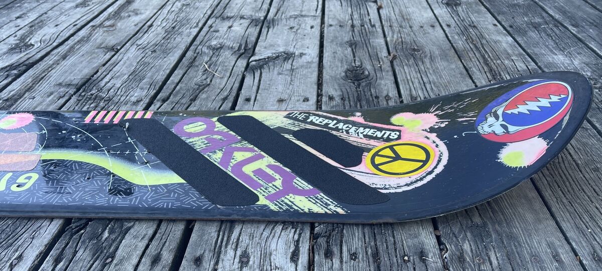 Vintage 1988-89 K2 Gyrator HP 154cm Snowboard Deck Made in Vintage 1988-89 K2 Gyrator HP 154cm Snowboard Deck Made in