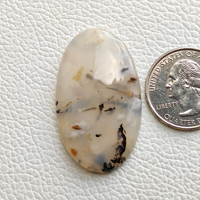 Big size Tiger Dendrite Agate Cabochon Oval shape Tiger Dendrite gemtone C4414