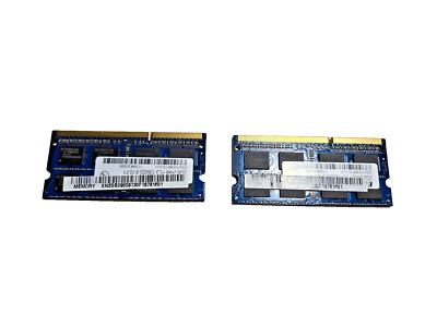 Elpida 4Gb (2x2Gb) PC3-10600 DDR3-1333MHz CL9 SoDimm Memory EBJ21UE8BFU0-DJ-F