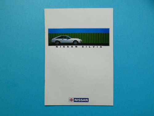 Prospekt / Katalog / Brochure Nissan Silvia, Grand Prix und Katalysator - 08/85