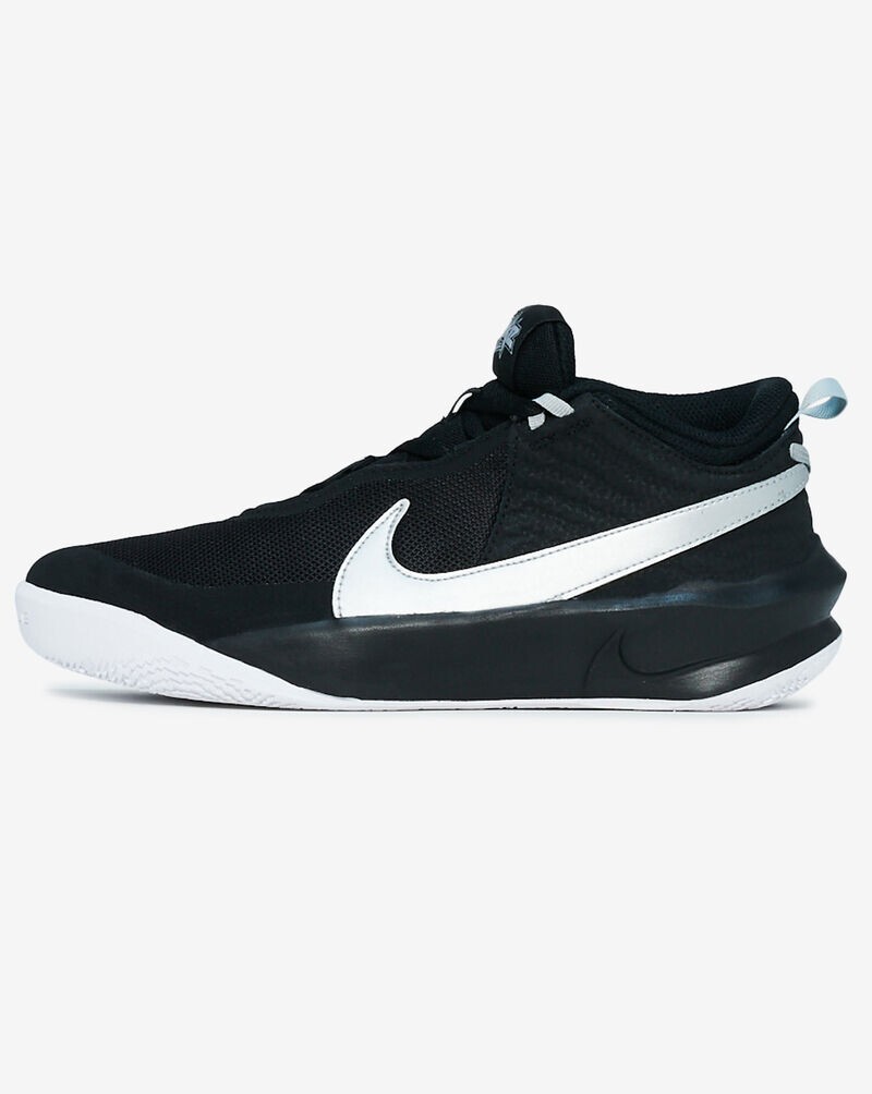 NIKE ナイキ　team hustle 25cm cw6735 NIB Nike Kids Team Hustle D 10 Black White Silver CW6735 004