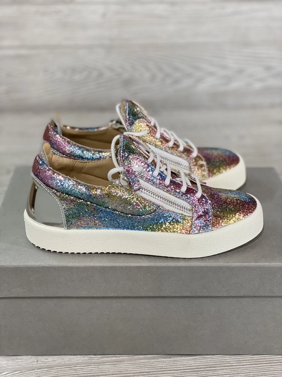 Giuseppe Zanotti Multicolor Glitter Oxfords GAIL GLITTER main image 3