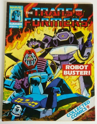 THE TRANSFORMERS Marvel UK Comic - UK Comic Summer Special 1988