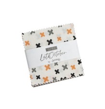 Moda Late October Mini Charm Pack By Sweetwater Autumn Check Floral 100% Cotton