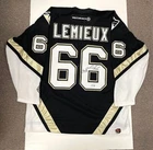 Mario Lemieux Signed KOHO NHL Authentic Jersey BAS BD31307 Penguins NICE