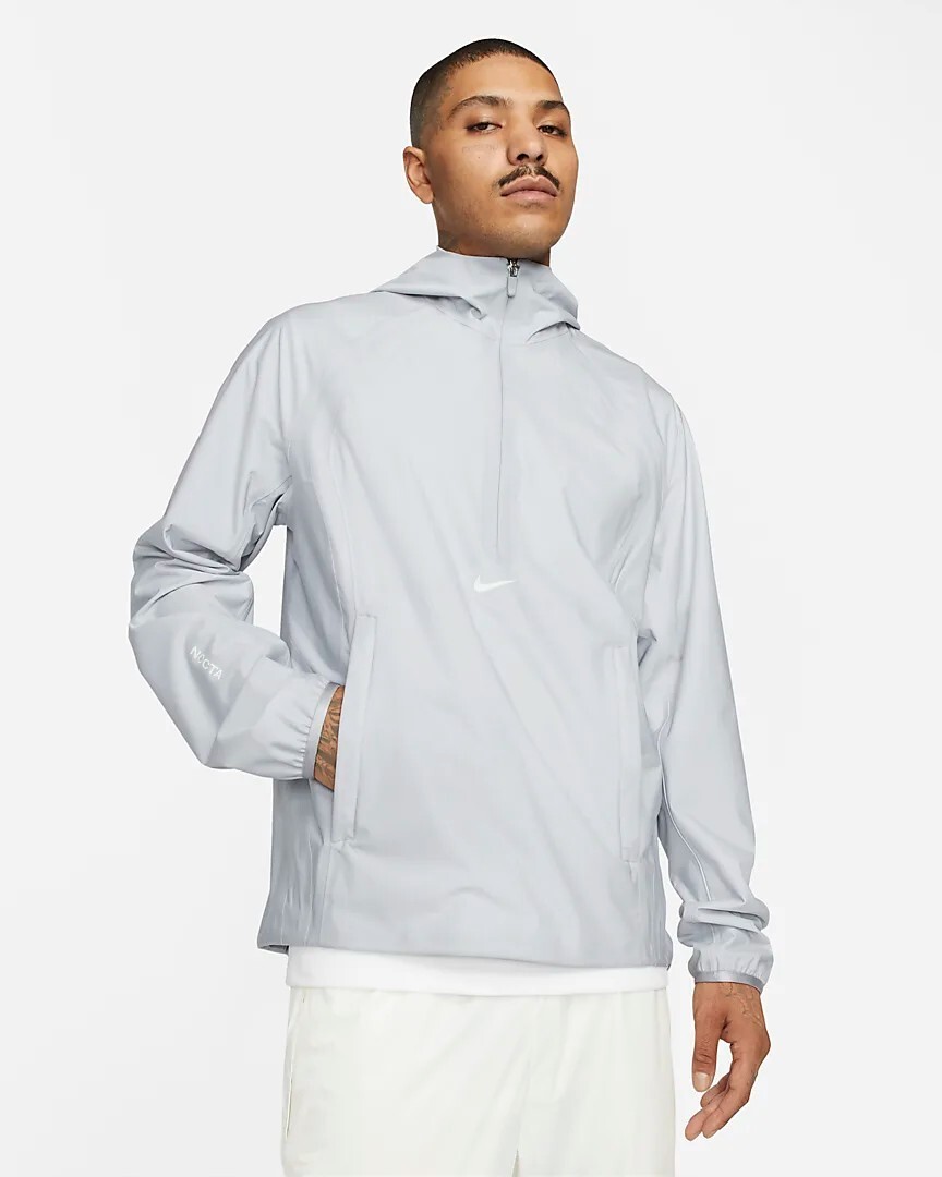 Nike x Drake NOCTA Golf Jacket Grey Half Zip Size XS DJ5586 Nike x Drake NOCTA Golf Jacket Grey Half Zip Size XS DJ5586