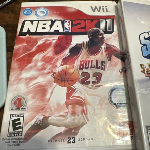 5 Total Skylanders X 3, 30 Winter Fun & NBA 2K11 Jordan Wii Game, Case & Manual! - Picture 2 of 17
