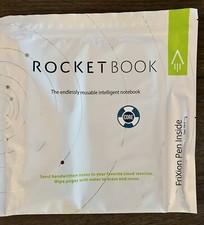 NEW Rocketbook Core Letter Size Reusable Smart Notebook - Frixion Pen Included