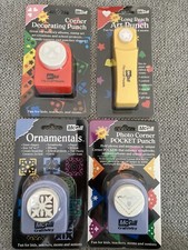 McGill Craft Craftivity Long Reach Punch ,Ornamental, And Corner Lot Of 4 NIB