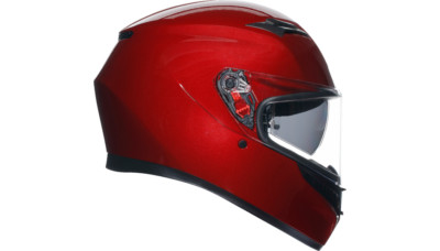 AGV K3 Mono Competizione Red Motorcycle Helmet - Choose Size