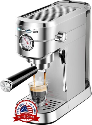 Máquina de café espresso Cafetera de capuchino Latte Tasty Coffee Home Barista.