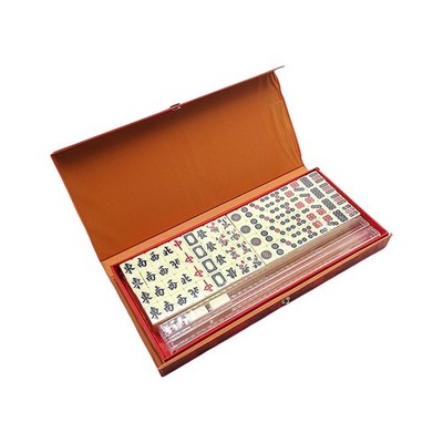 Reise-Mini-Mahjong-Set, chinesisches Mahjong-Set, langlebige Brettspiele, klein