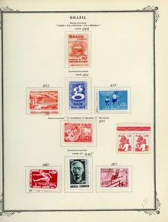 BRAZIL Selections on Scott Specialty Album Page Lot #47 SEE SCAN $$$