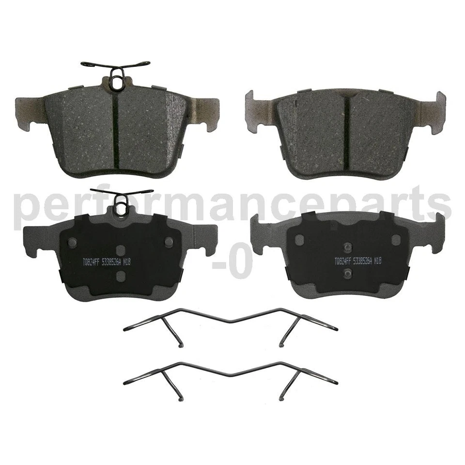 Juego de pastillas de freno de disco trasero Wagner rotor de freno de disco para Audi A3 2015-2019 Foto 2 de 4