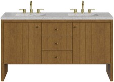 James Martin Vanities 435-V60D-FEJP Hudson 60