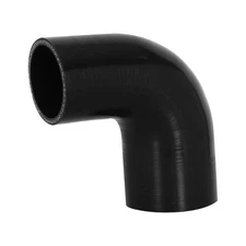 2" to 2.5" 90 Degree Elbow Silicone Coupler Hose Turbo Reducer 51mm-63mm Black