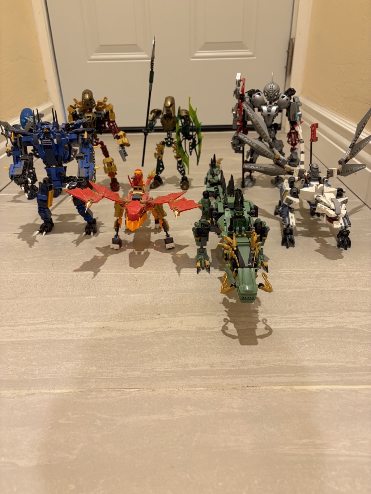 Lego Ninjago And Bionicle Lot (Only Will Sell As Sets)