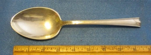 Lunt Sterling Silver  American Directoire , Large Serving Spoon 8 13/16" , 96 gr