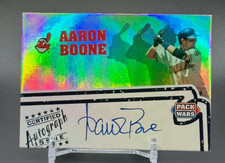 2005 Topps Pack Wars Aaron Boone Auto - Cleveland Indians / Yankees