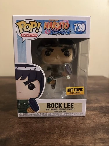 Funko Pop! Vinyl: Naruto Shippuden - Rock Lee - Hot Topic (Exclusive) #739