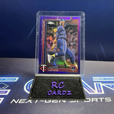 Topps Chrome 2022 Royce Lewis Rookie RC #254 Minnesota Twins Baseball Card. rookie card picture