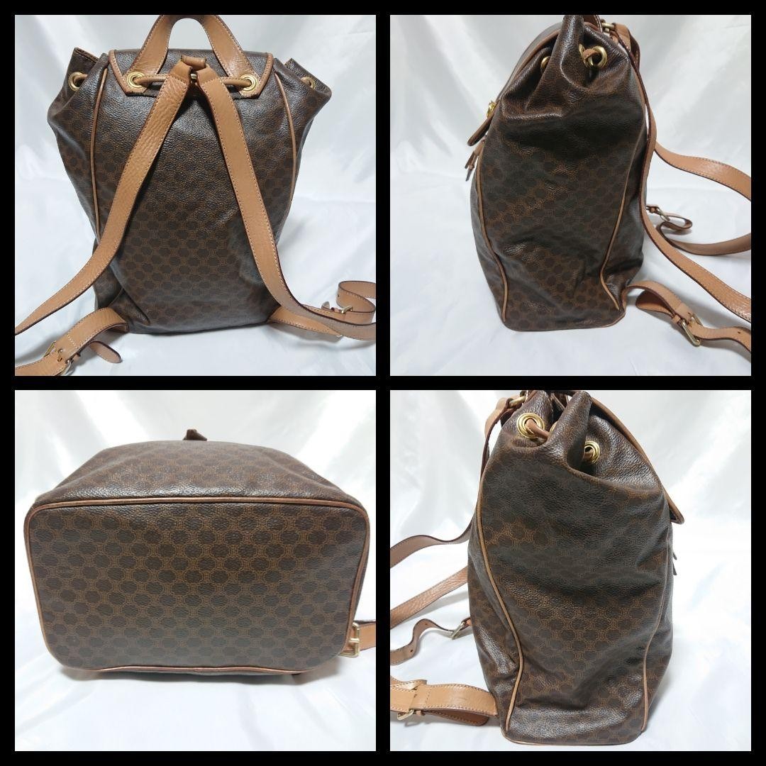 CELINE Macadam pattern mini backpack vintage - image 5