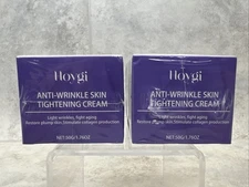 2 Pack! Hoygi Anti Wrinkle Skin Tightening, 1.76 Oz. Exp 04/2028- New, Sealed!