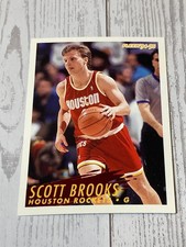 1994-95 Fleer Scott Brooks #79 Houston Rockets Basketball Card