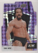 2022 Upper Deck Allure AEW Purple Diamond 7/10 Tony Nese #92 d9r