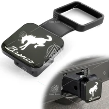 2" Hitch Receiver Cover Tow Trailer Tube Cap 4-Way Flat Fits For Bronco