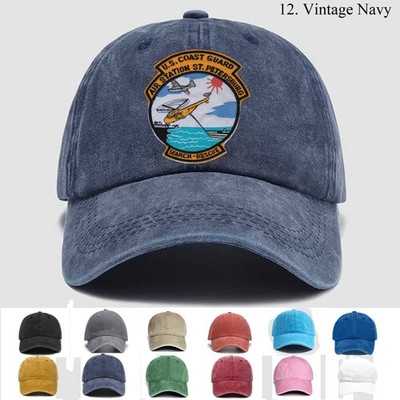 Embroidered Hat Uscg Coast Guard Air Station St Petersburg Search & Rescue