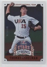 2015 Panini Stars and Stripes Longevity Parallel Ruby 24/199 Thomas Eshelman sh7