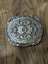Womens Nocona Western Rhinestone Belt Buckle