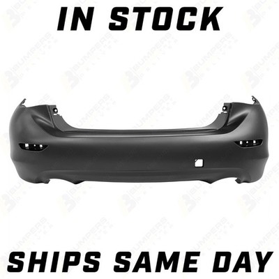 NEW Primered Rear Bumper Cover Fascia for 2014 2015 2016 2017 Infiniti Q50 Sedan