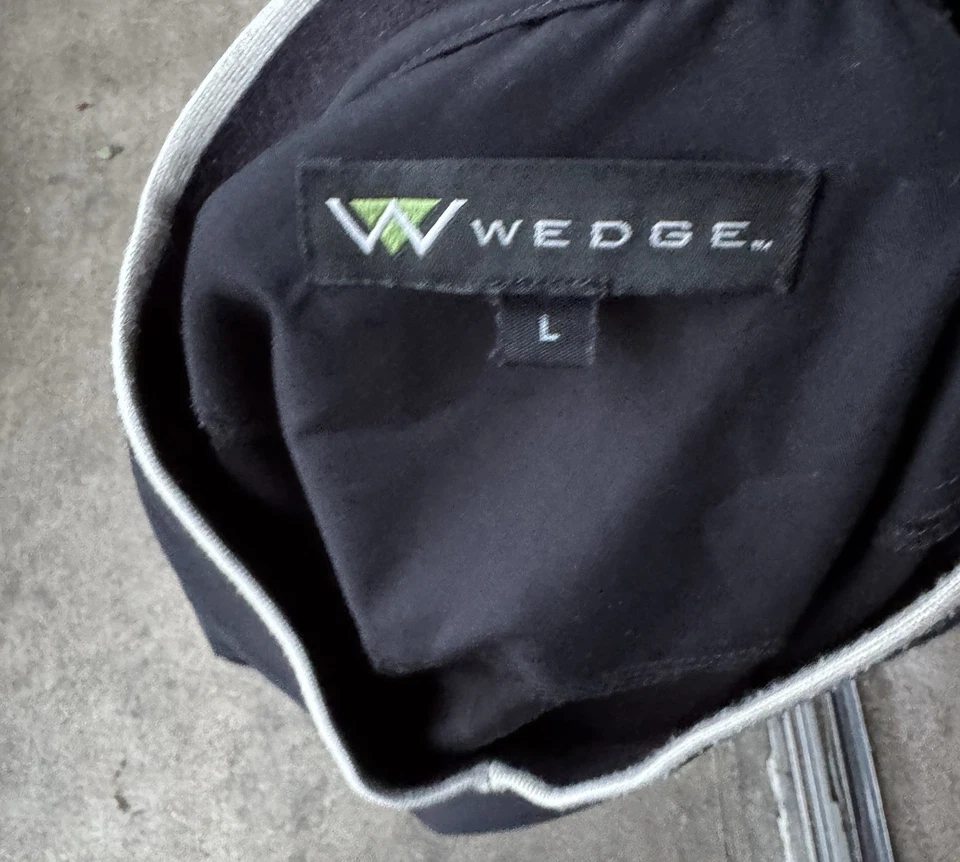 Moletom pulôver vintage wedge dourado masculino gola redonda grande anos 90 preto - Imagem 3 de 4