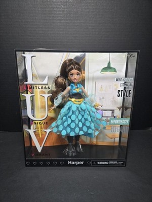 NEW L.U.V FASHION DOLL LIMITLESS UNIQUE VIBRANT HARPER EFFORTLESSLY ELEGANT 12''