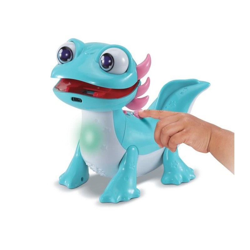 Axolotl Zébulon mon compagnon glouton VTech - Jouet interactif