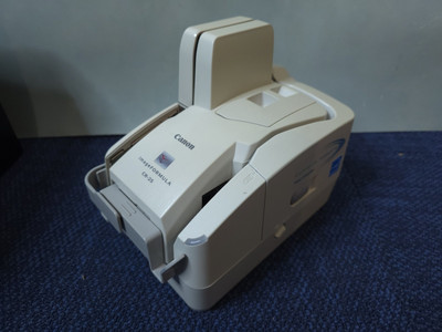 Canon Check Reader ImageFormula CR-25 Check Scanner | No Pwr Cord | Needs Ink