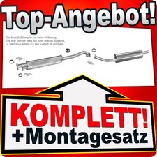 Auspuff f�r BMW 3er E21 2.0 122ps 6 Zylindern 10.1978-1982 Auspuffanlage