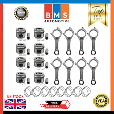 RANGE ROVER 4.4 DIESEL LAND ROVER 448DT CONROD SET AND PISTON WITH RINGS SET X8