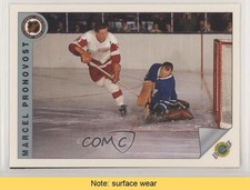 1991-92 Ultimate Original Six Box Bottoms Marcel Pronovost HOF READ 0q3