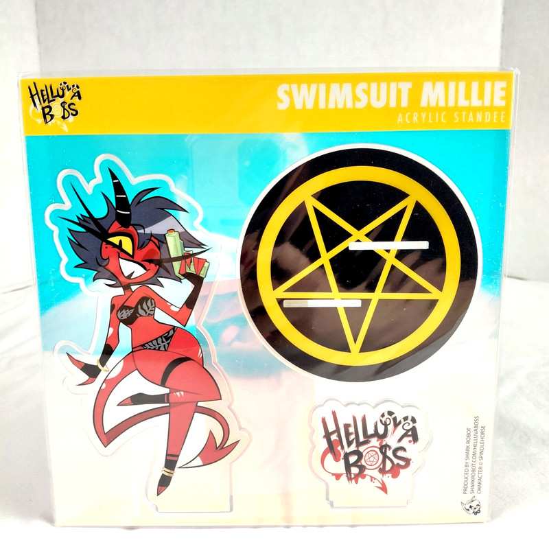 Helluva Boss Swimsuit Millie Limited Edition Acrylic Standee Summer 2024