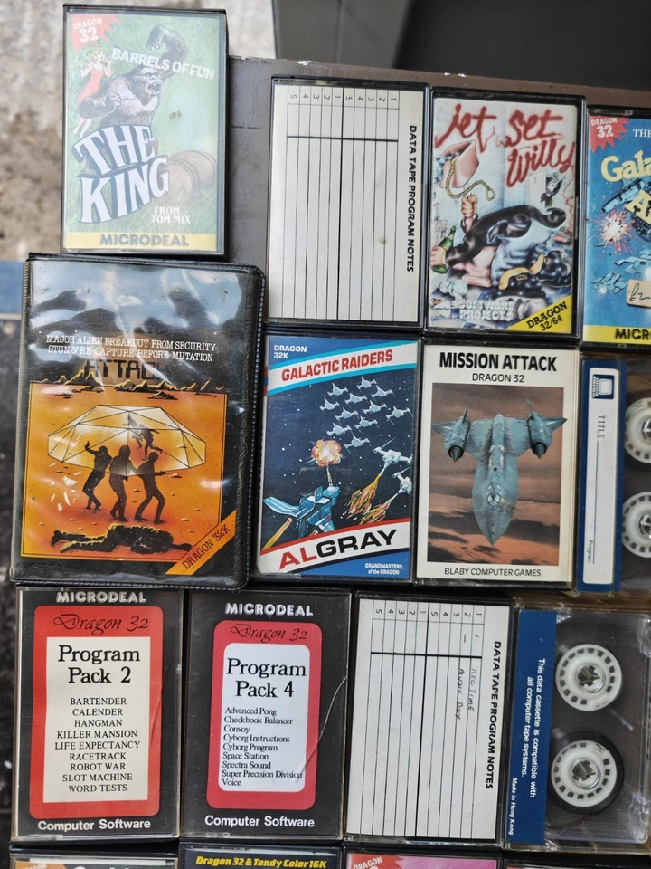 Dragon 32 Computer Game Bundle - Image 2 of 4