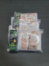 Castor Oil Kit: 3-Compress Wrap Belt + 3- Cold Press Jamaican Castor Oil bottles