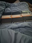 3 New Moleskine Classic Hard Cover Notebooks 5" x 8.25" Line Ruled Navy — photo 3