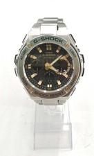 Casio G-Shock GST-W1100 Analog-Digital Watch Blue Resin Band Used
